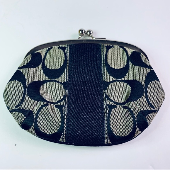 Coach Handbags - Coach Signature Coin Purse, EUC Coach Handbags - Coach Signature Coin Purse, EUC